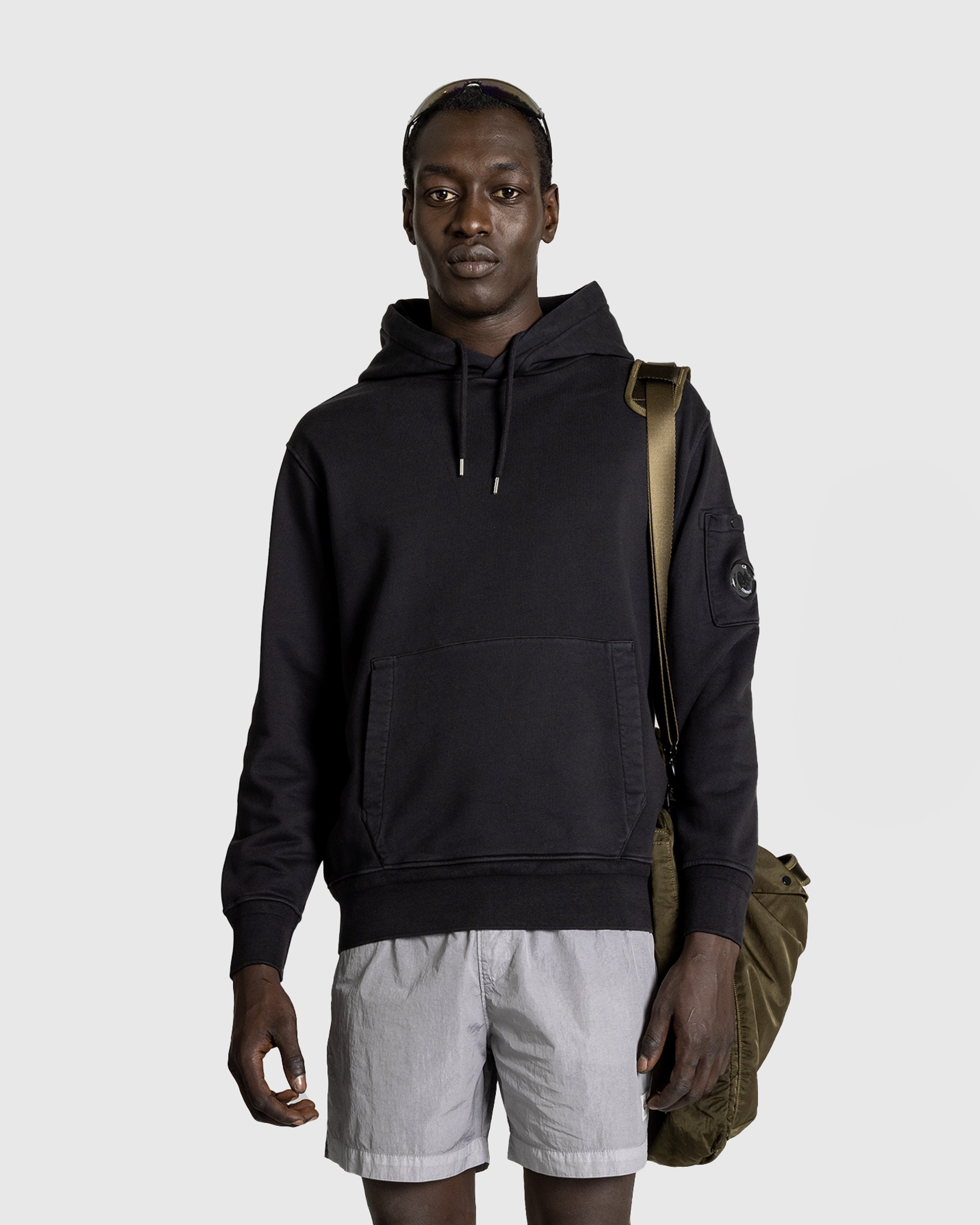 Cp company new arrivals lens hoodie